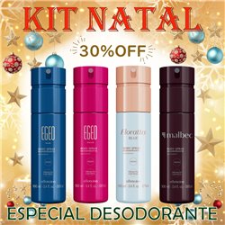 O Boticario Natal ESPECIAL DESODORANTE