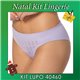 Kit Lingerie Natal Lupo 40460 Kit 3 Calcinhas 