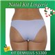 Kit Lingerie Natal DeMillus 53300 Kit 6 Calcinhas 