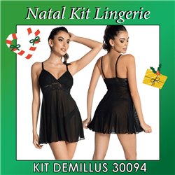 Kit Lingerie Natal DeMillus 30094 Camisola