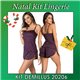 Kit Lingerie Natal DeMillus 20206 Short Doll