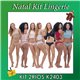 Kit Lingerie Natal 2Rios K2403 Kit 7 Calcinhas