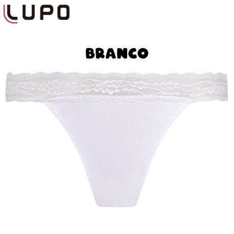 Lupo 43006 Calcinha Com Renda