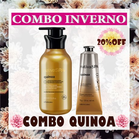 O Boticario Inverno COMBO QUINOA