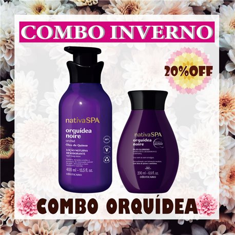 O Boticario Inverno COMBO ORQUIDEA 