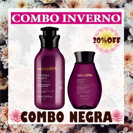 O Boticario Inverno COMBO NEGRA