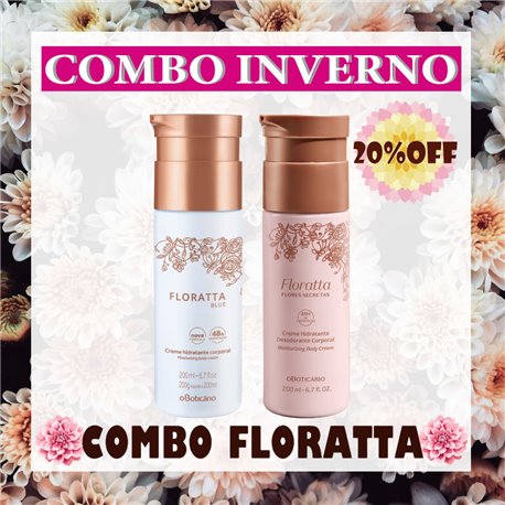 O Boticario Inverno COMBO FLORATTA