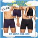 Valentine's Day Lupo 784-052 Kit 2 Cuecas Boxer