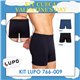 Valentine's Day Lupo 766-009 Kit 2 Cuecas Boxer