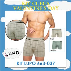 Valentine's Day Lupo 663-037 Kit 2 Cuecas Boxer