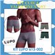 Valentine's Day Lupo 613-002 Kit 2 Cuecas Boxer