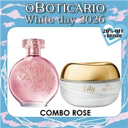 O Boticario White day COMBO ROSE
