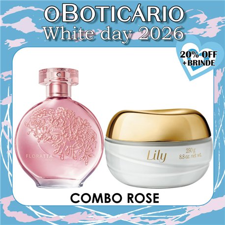 O Boticario White day COMBO ROSE