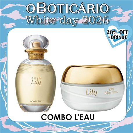 O Boticario White day COMBO L'EAU