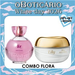 O Boticario White day COMBO FLORA