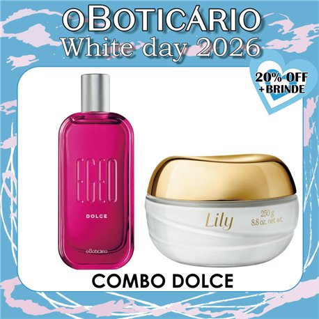 O Boticario White day COMBO DOLCE