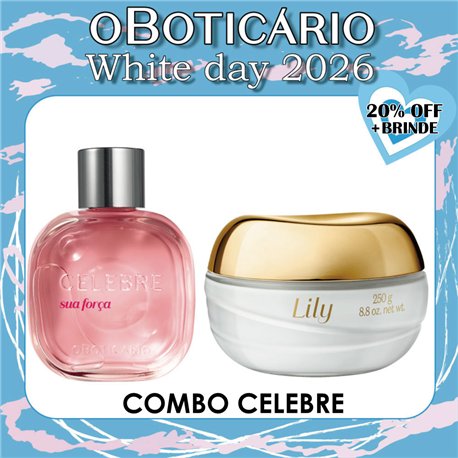 O Boticario White day COMBO CELEBRE
