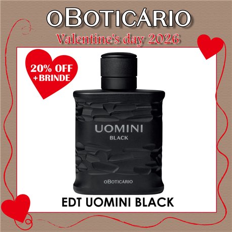 O Boticario Valentine's Day EDT UOMINI BLACK 100ml