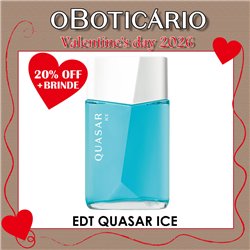 O Boticario Valentine's Day EDT QUASAR ICE 100ml