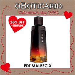 O Boticario Valentine's Day EDT MALBEC X 100ml