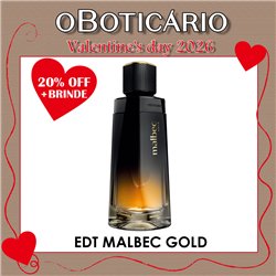 O Boticario Valentine's Day EDT MALBEC GOLD 100ml