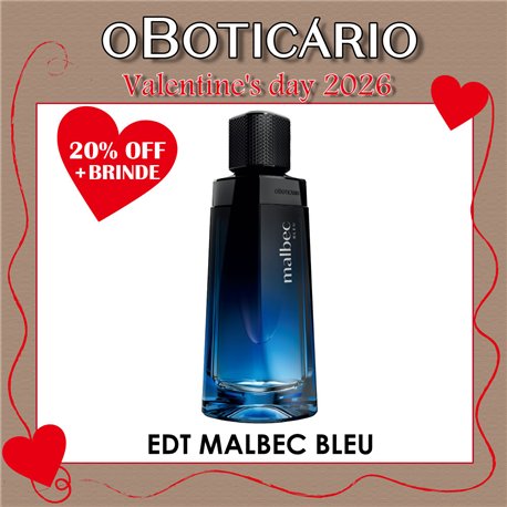 O Boticario Valentine's Day EDT MALBEC BLEU 100ml