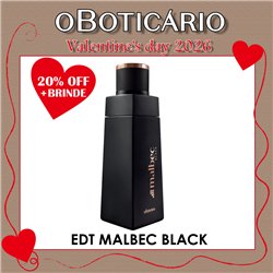 O Boticario Valentine's Day EDT MALBEC BLACK 100ml