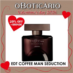O Boticario Valentine's Day EDT COFFEE MAN SEDUCTION 100ml
