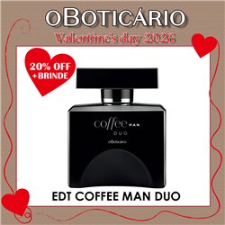 O Boticario Valentine's Day EDT COFFEE DUO MAN 100ml