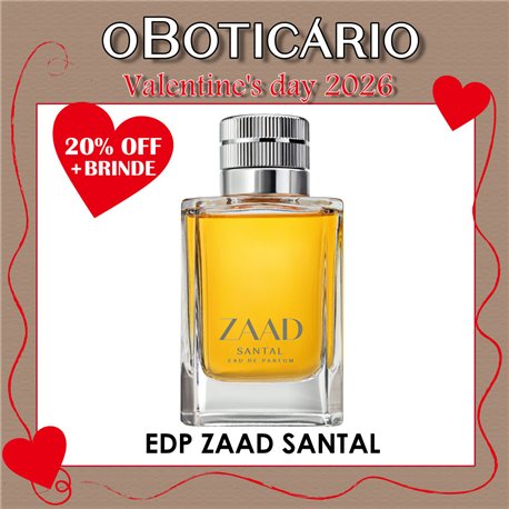 O Boticario Valentine's Day EDP ZAAD SANTAL 95ml