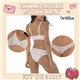 White Day Kit Lingerie DeMillus 61217+53217 Branco