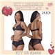 White Day Kit Lingerie 2Rios 82456+22456 Preto