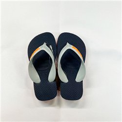 Havaianas Kids Max Orange/Navy Blue