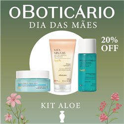 O Boticario Dia das Maes 2026 KIT ALOE