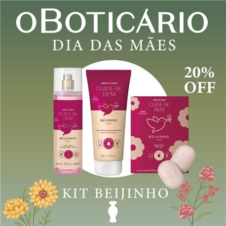 O Boticario Dia das Maes 2026 KIT BEIJINHO