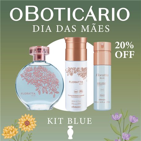 O Boticario Dia das Maes 2026 KIT BLUE