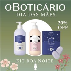 O Boticario Dia das Maes 2026 KIT BOA NOITE