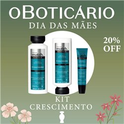 O Boticario Dia das Maes 2026 KIT CRESCIMENTO