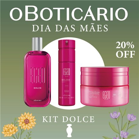 O Boticario Dia das Maes 2026 KIT DOLCE