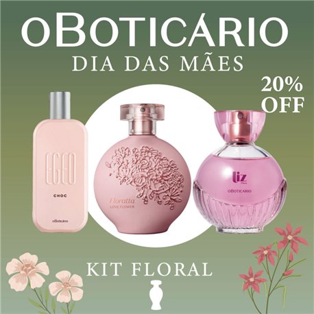 O Boticario Dia das Maes 2026 KIT FLORAL