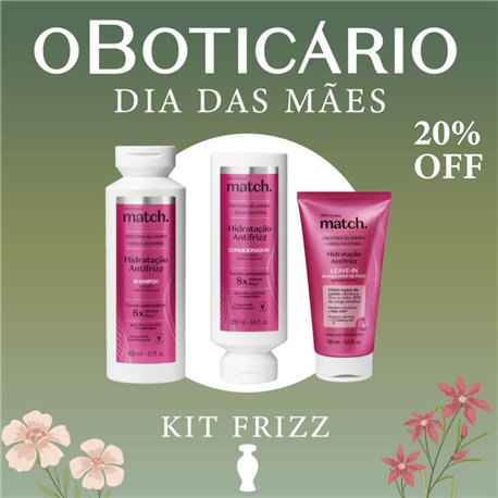 O Boticario Dia das Maes 2026 KIT FRIZZ