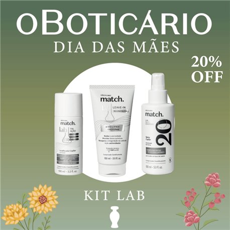 O Boticario Dia das Maes 2026 KIT LAB