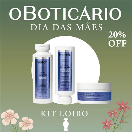 O Boticario Dia das Maes 2026 KIT LOIRO