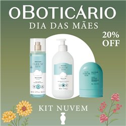 O Boticario Dia das Maes 2026 KIT NUVEM