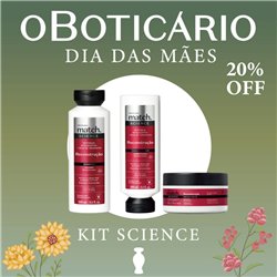 O Boticario Dia das Maes 2026 KIT SCIENCE