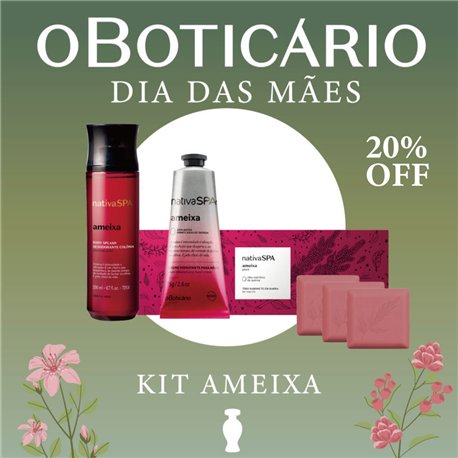 O Boticario Dia das Maes 2026 KIT AMEIXA