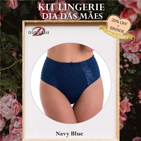 Dia das Maes Duloren 114763+129940 Kit 2 Calcinhas 