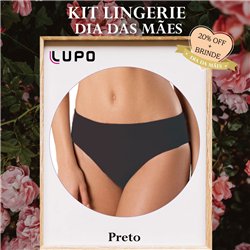 Dia das Maes Lupo 40300 Kit 3 Calcinhas 
