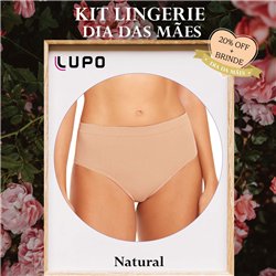 Dia das Maes Lupo 40900 Kit 2 Calcinhas 