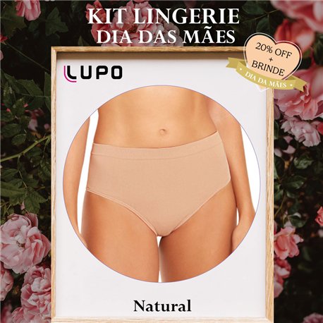 Dia das Maes Lupo 40900 Kit 2 Calcinhas 